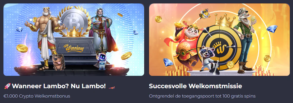 Waarvoor Winning Casino spelers beloont